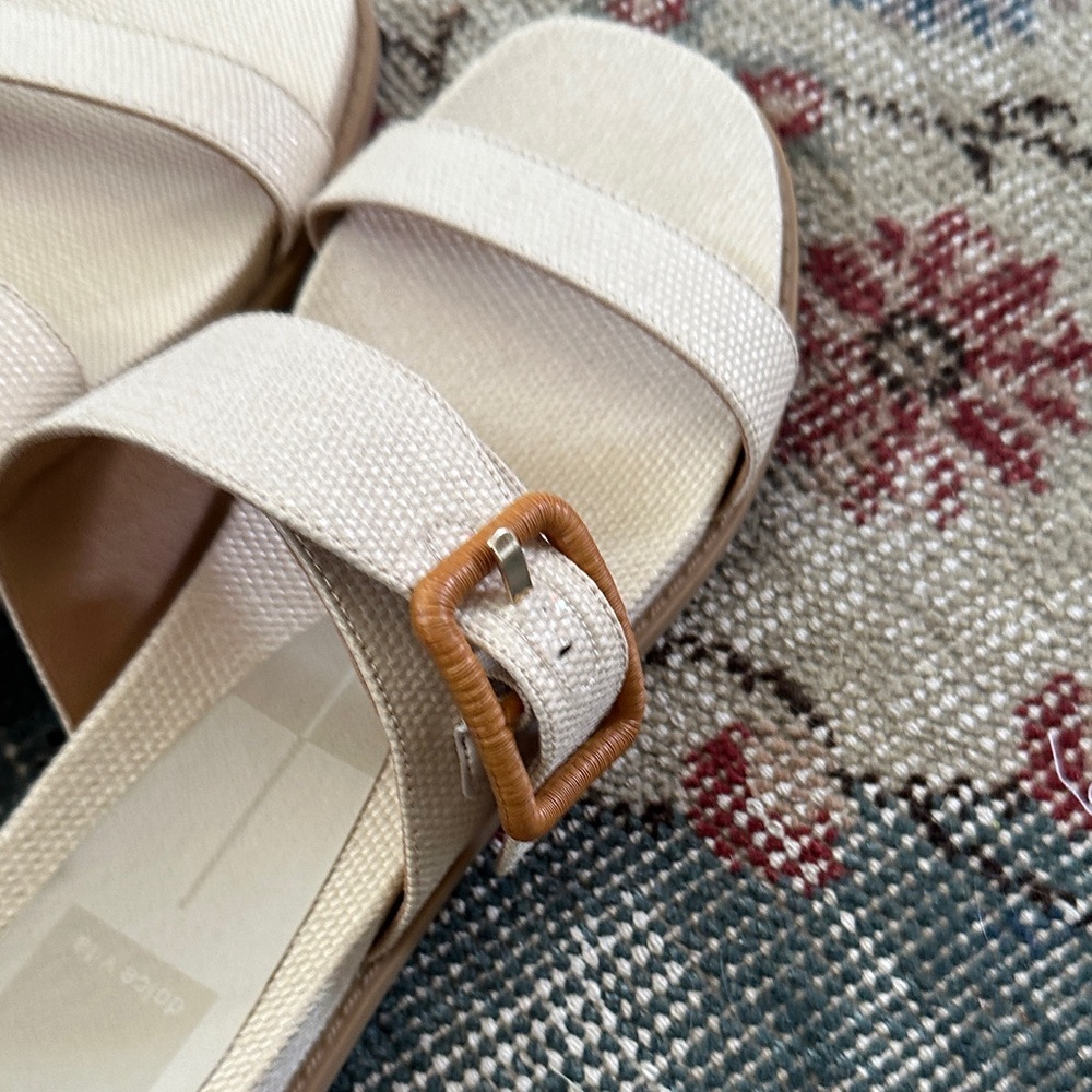Dolce Vita Cream and Tan Sandals - Picture 3 of 4